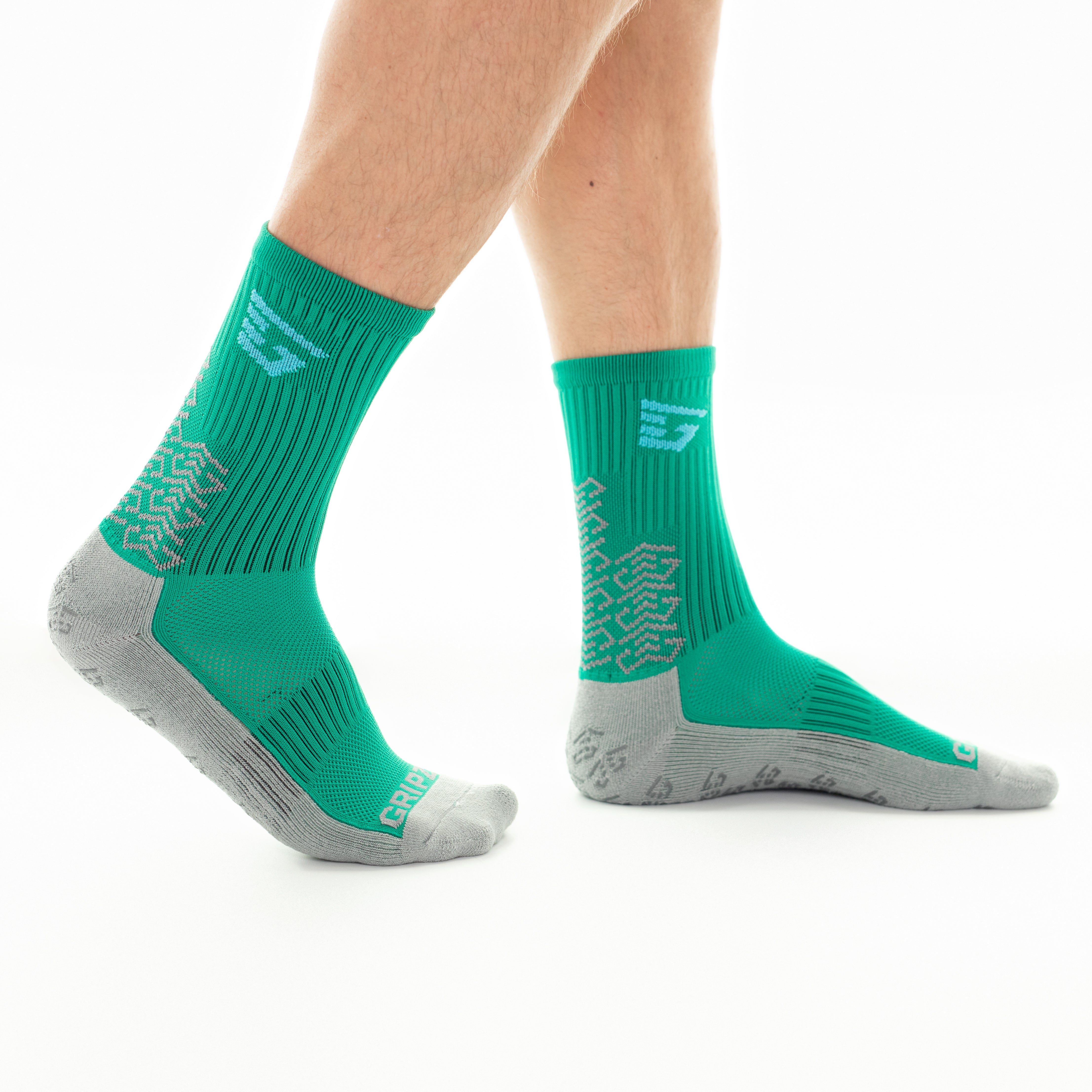 Green Classic Logo Sock