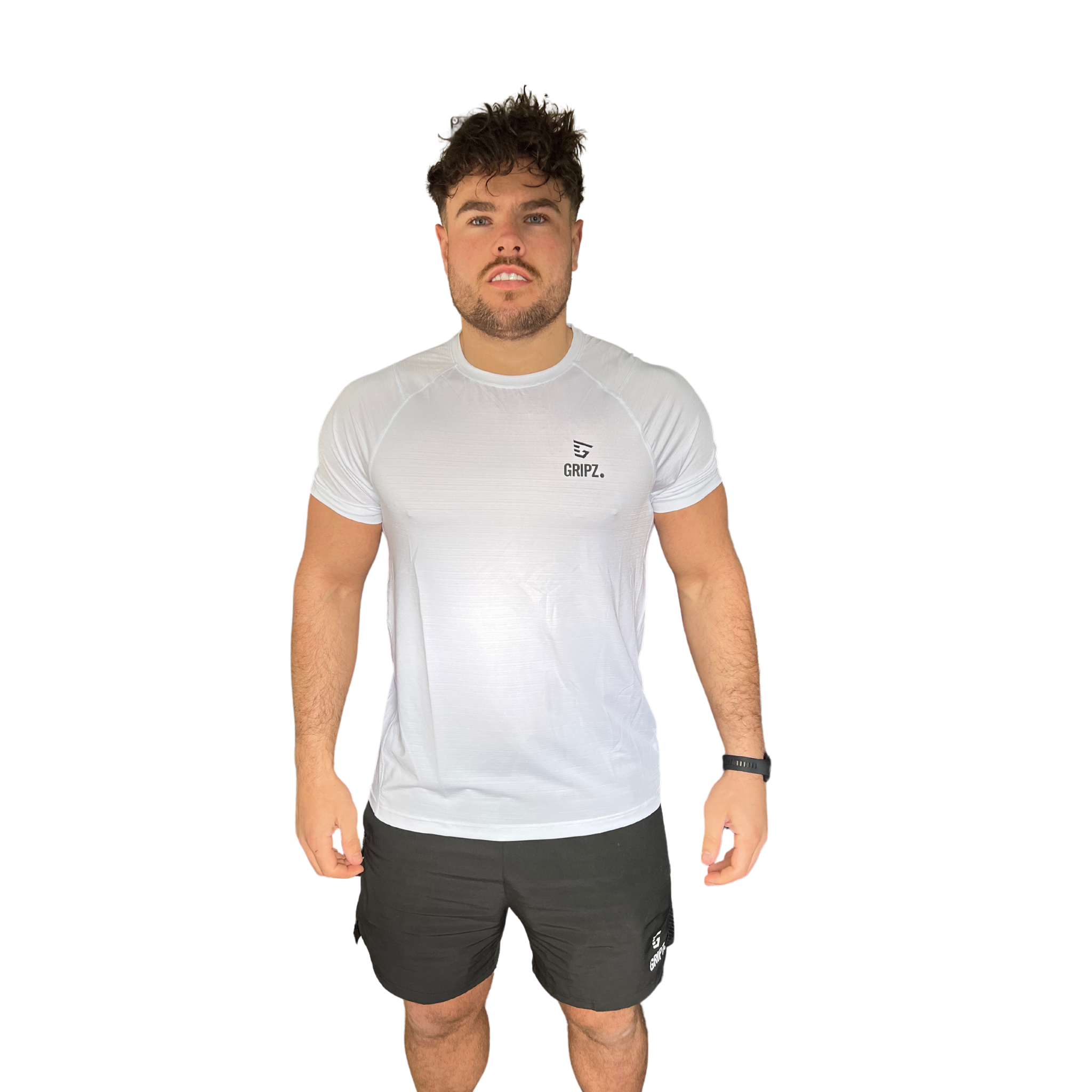 Endure Frosted White Tee
